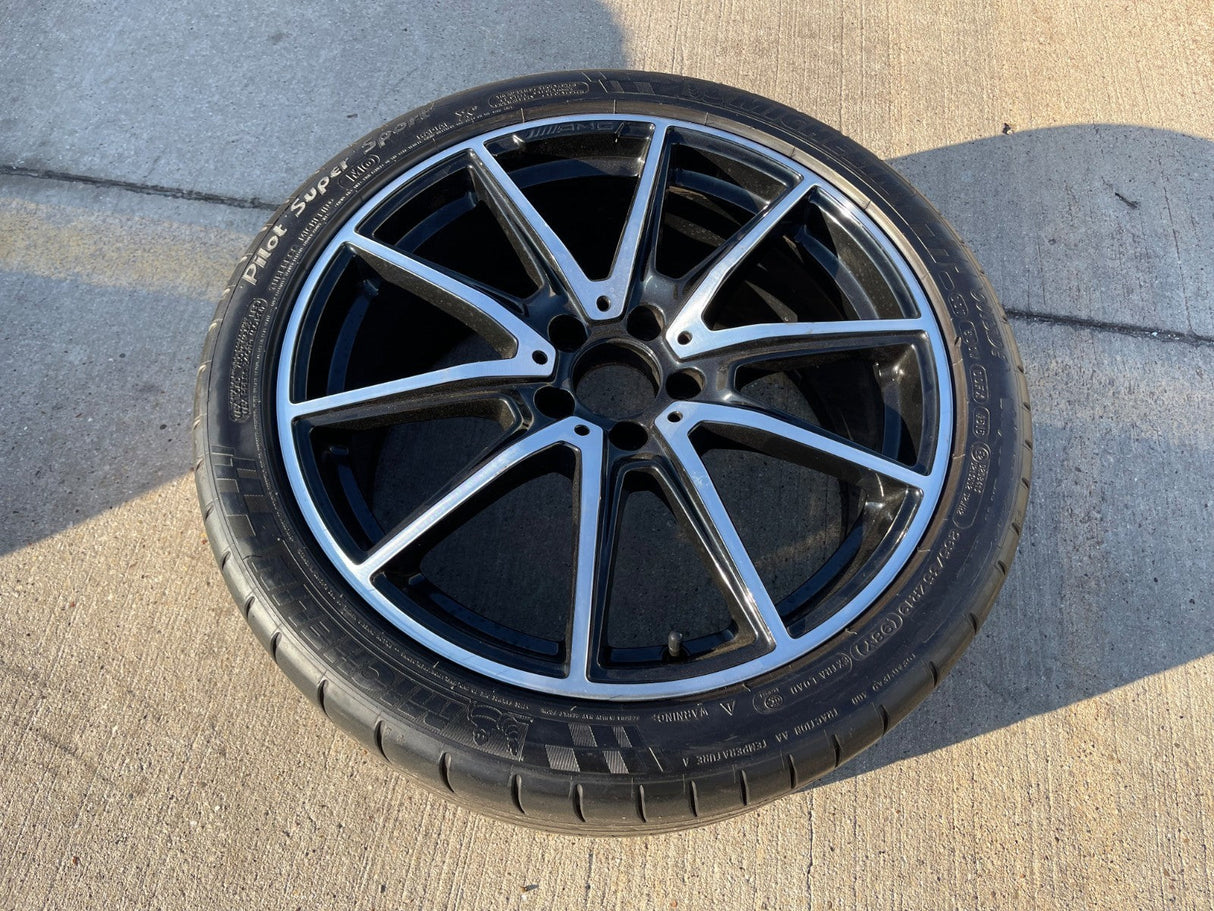19x9 19" Mercedes GT AMG OEM 85476 wheel rim FRONT 2016 2017 2018 2019 2020 2021 Texas Truck Tire