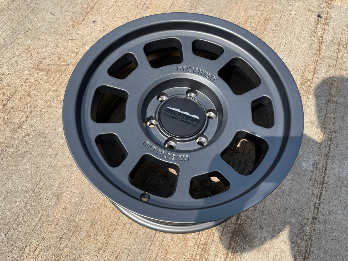 17x8.5 17" Method Racing MR706 Chevy Silverado RAM Tacoma wheel rim 6x139 6x5.5 Texas Truck Tire