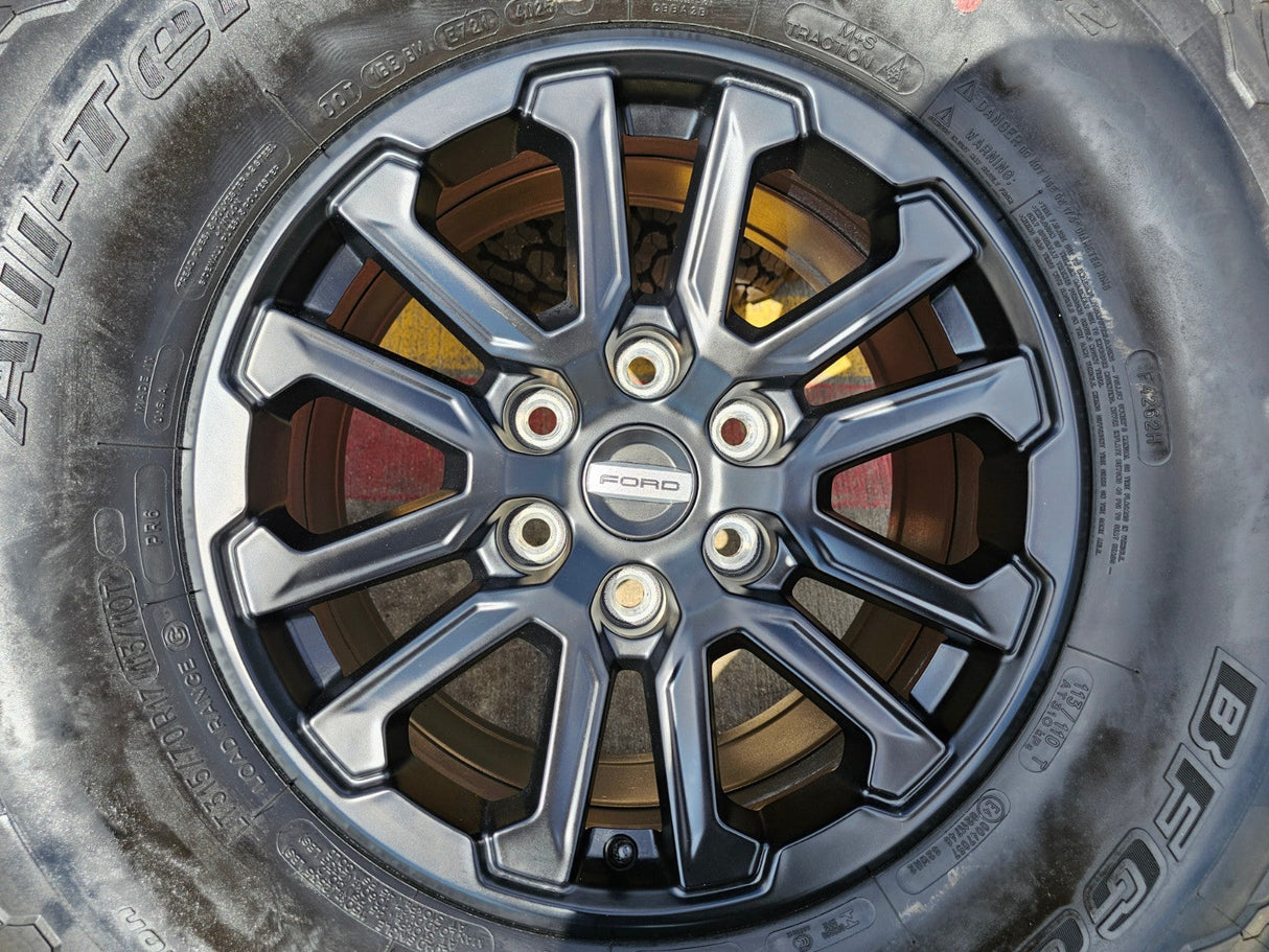 17" Ford F-150 Raptor OEM 10611 rims wheels Bronco 2025 2026 2027 BFG 35" NEW Texas Truck Tire