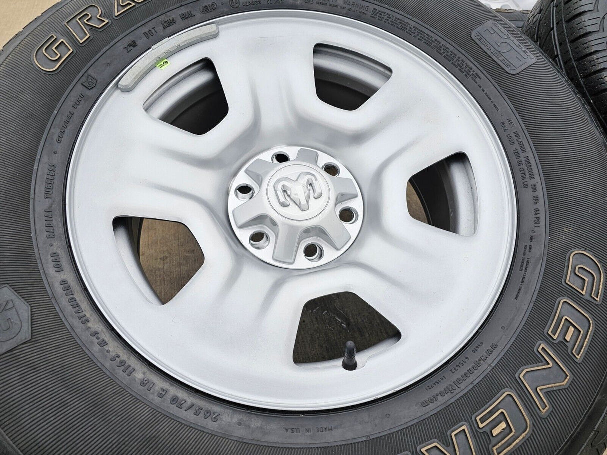 18" Dodge Ram 1500 OEM wheels rims tires SUPER LOW PRICE Texas Truck Tire