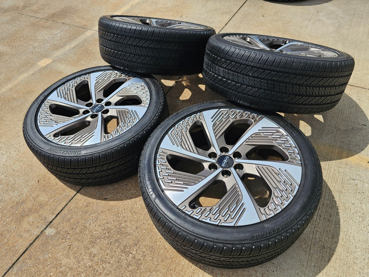 24" Lincoln Navigator BLACK LABEL OEM rims wheels Ford 2024 2025 2026 NEW Texas Truck Tire