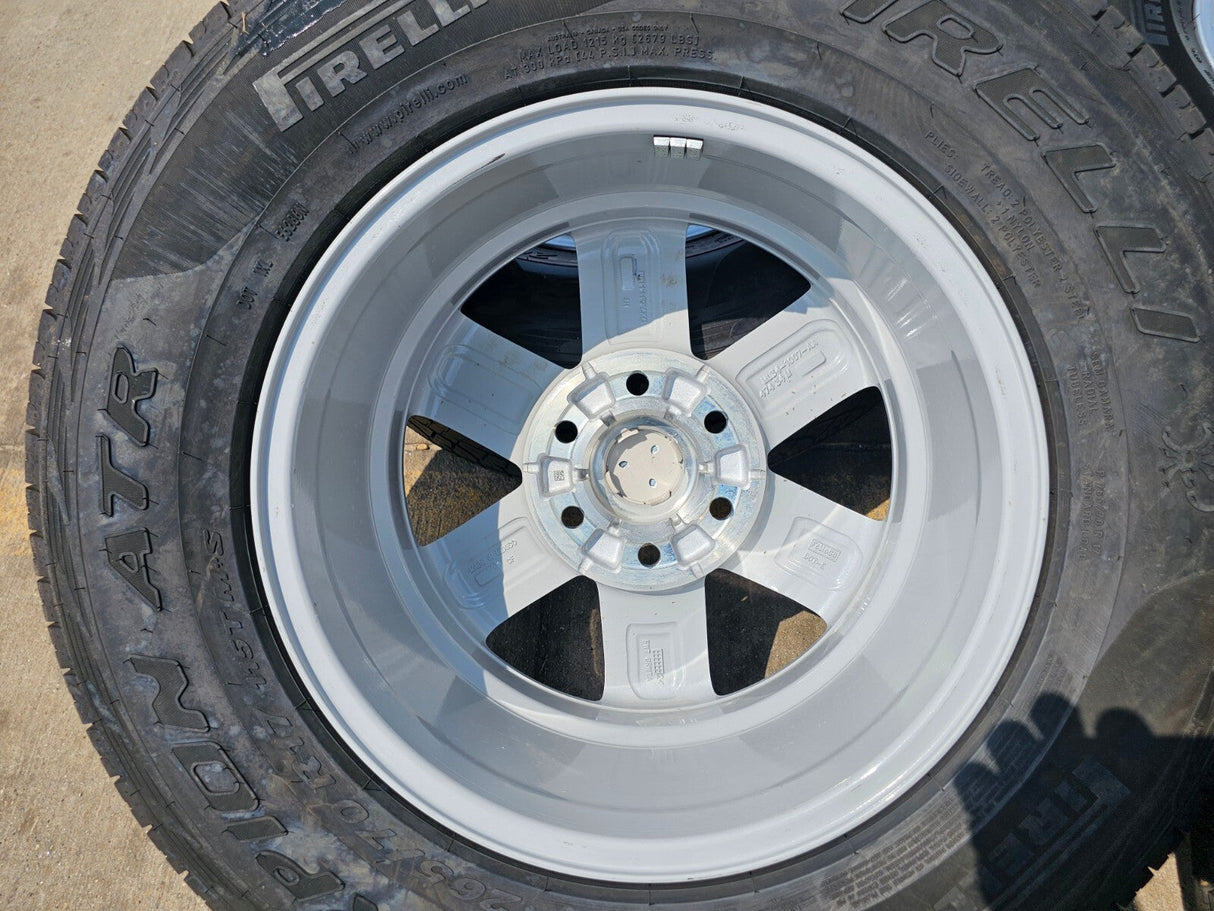 17" Ford F-150 Expedition OEM rims wheels 10339 tires 2024 2025 NEW PIRELLI A/T Texas Truck Tire