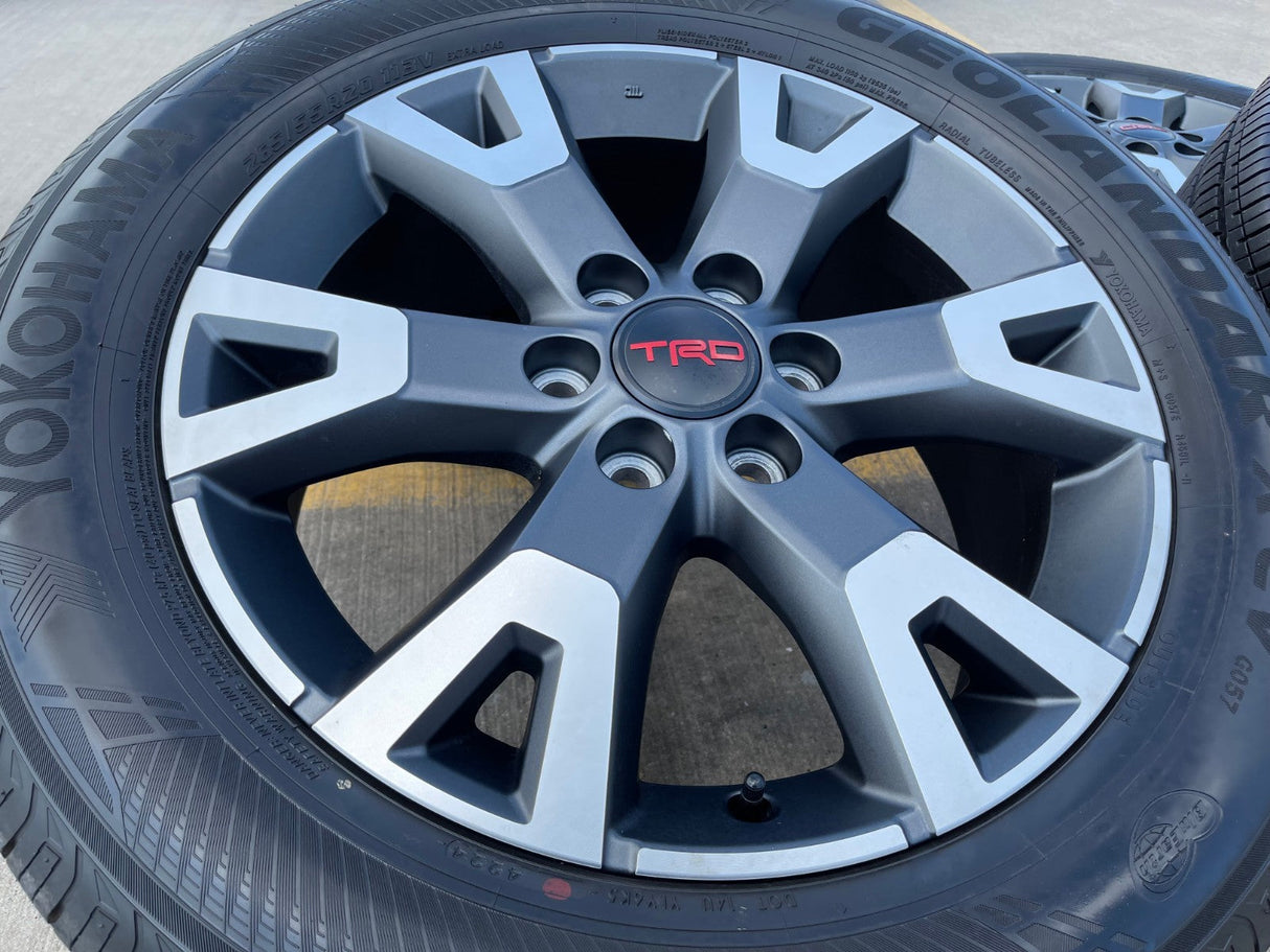 20" Toyota 4Runner TRD OEM 94198 wheels rims Tundra Sequoia 2025 2026 NEW Texas Truck Tire