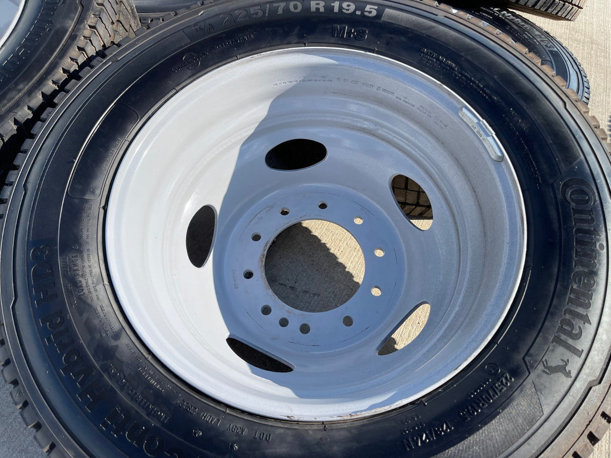 19.5" Ford F-450 Dually F-550 rims wheels RAM 4500 OEM 10x225 2024 2025 2026 NEW Texas Truck Tire