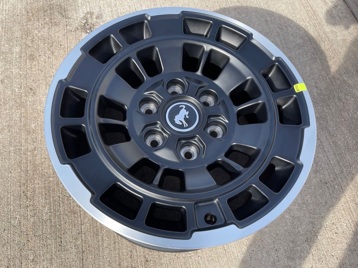 17" Ford Bronco wheel rim OEM 22025 Ranger BLACK 2023 2024 2025 2026 NEW Texas Truck Tire
