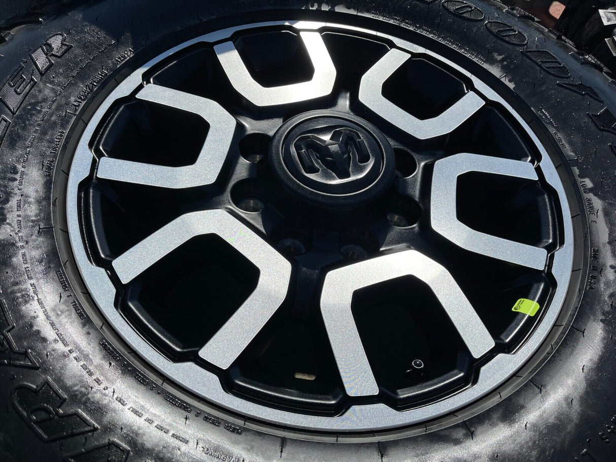 18" Ram 2500 3500 LARAMIE OEM wheels rims 2694 tires 2023 2024 2025 NEW Texas Truck Tire