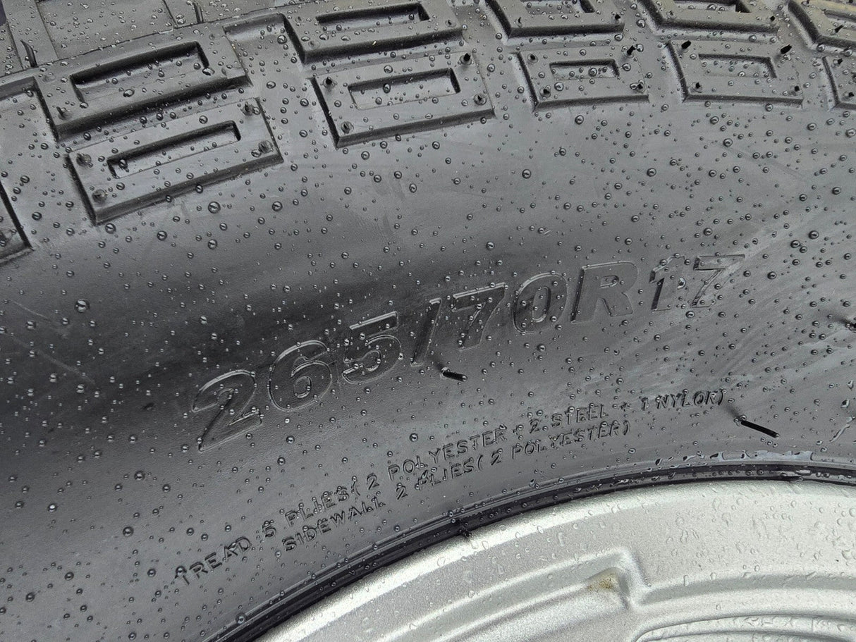 17" Nissan Frontier OEM Retro Hardbody Edition 62783 wheels rims 2025 NEW A/T2 Texas Truck Tire