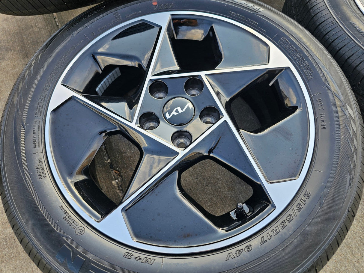17" Kia K4 K5 Soul OEM 70775 wheels rims Sonata Stinger Forte 2025 2026 NEW Texas Truck Tire