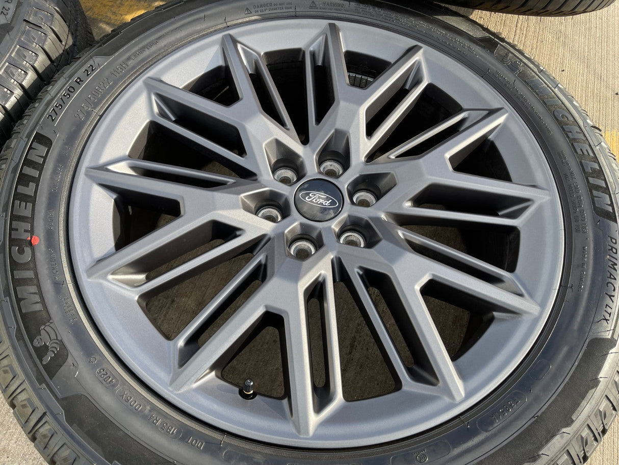 22" Ford F-150 LIMITED Plus OEM 94221 rims wheels Expedition 2024 2025 2026 NEW Texas Truck Tire