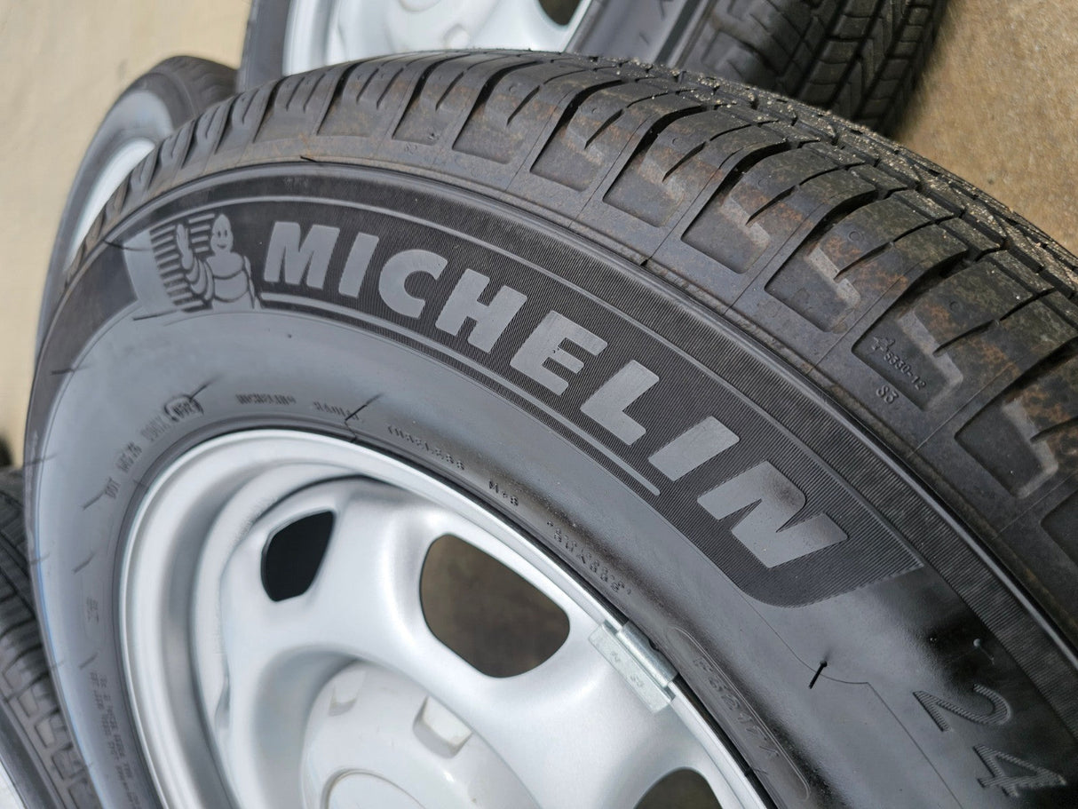 17" Ford F-150 OEM rims wheels 3857 tires steel 2023 2024 2025 2026 MICHELIN NEW Texas Truck Tire