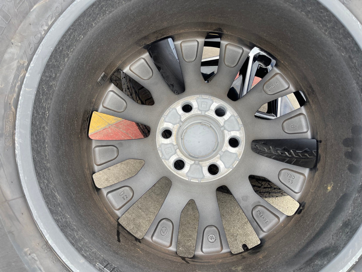 20" Lexus GX550 OEM wheels rims Toyota Land Cruiser Tundra 10545 LX600 2025 NEW Texas Truck Tire