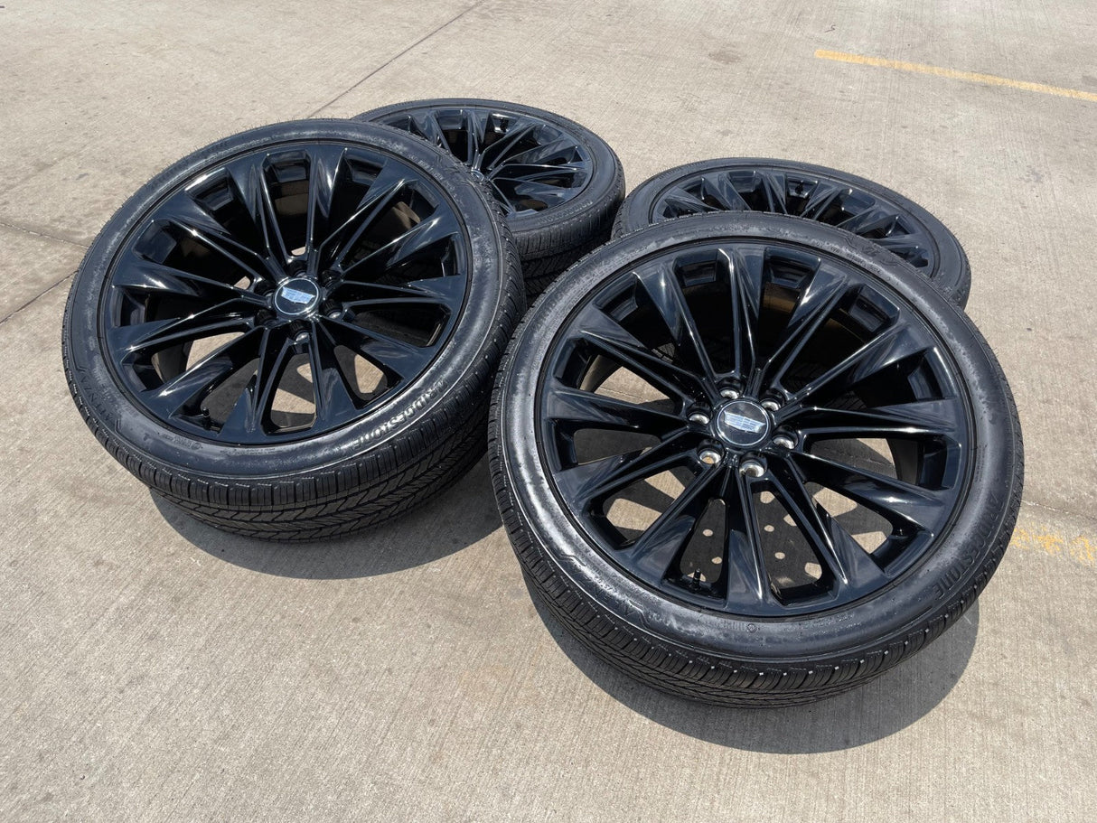 24" Cadillac Escalade V OEM ONYX wheels rims 2022 2023 2024 2025 2026 NEW Texas Truck Tire