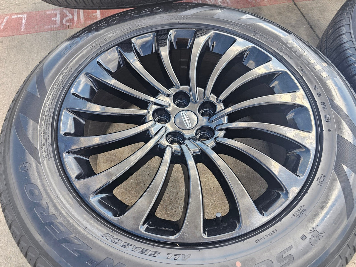 20" Lincoln Aviator Black Label OEM rims wheels 10189 Explorer 2024 2025 NEW Texas Truck Tire