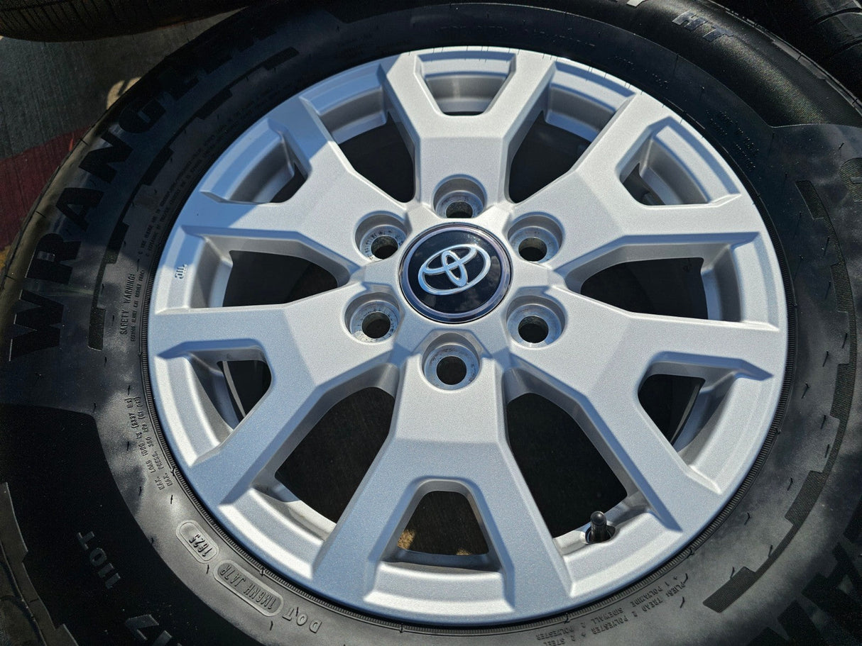 17" Toyota Tacoma 4Runner TRD OEM 94254 10637 wheels rims 2025 2026 GOODYEAR Texas Truck Tire