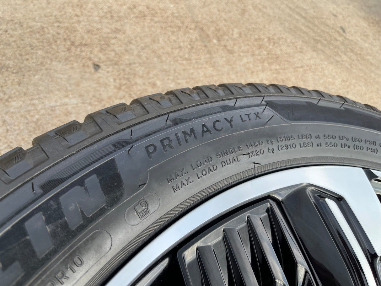 24" Cadillac Escalade IQ EV OEM 8x165 wheel rim Hummer 2500 2025 MICHELIN NEW Texas Truck Tire
