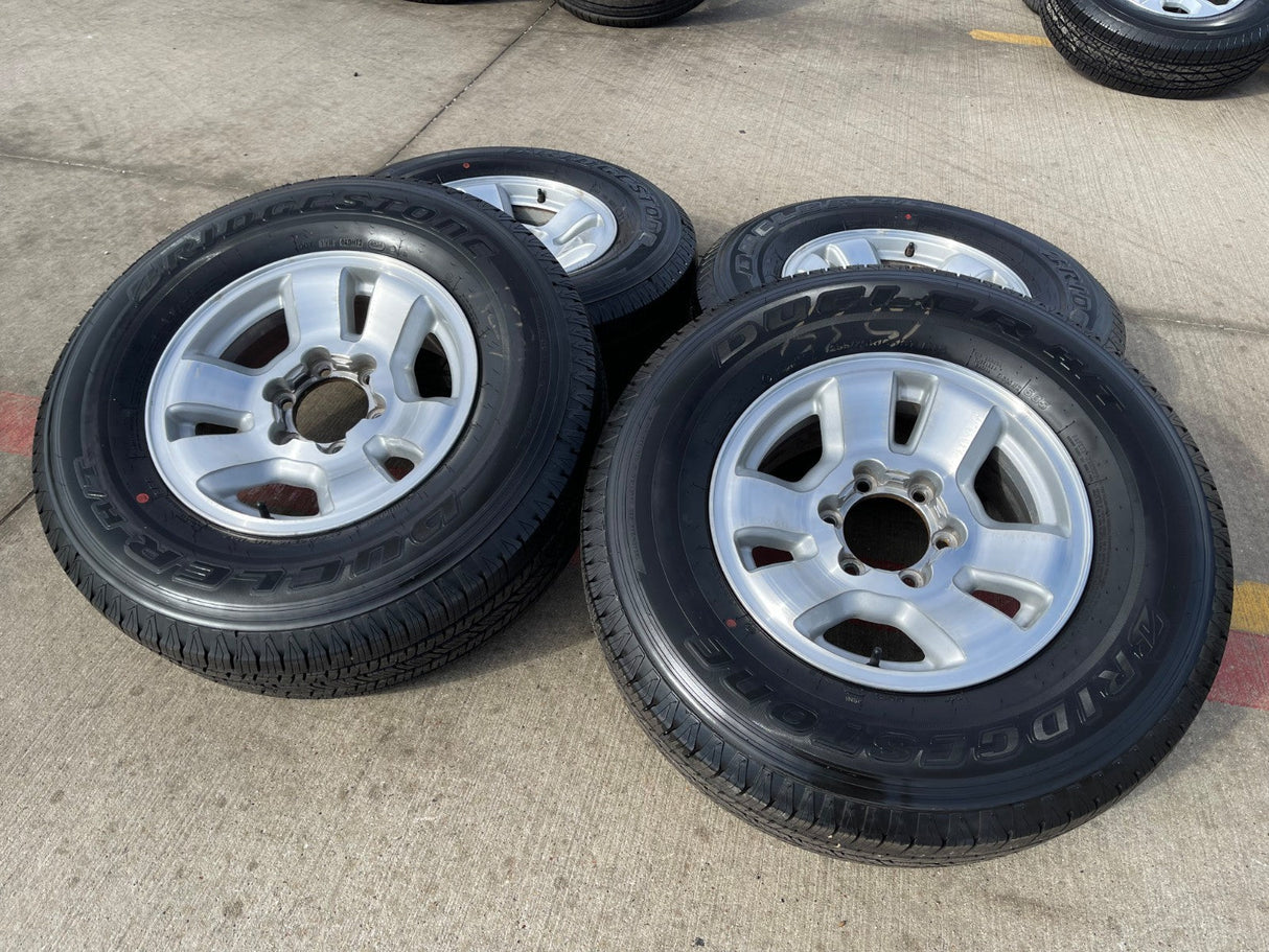 16" Toyota Tacoma wheels rims tires 69356 OEM 4Runner FJ Cruiser BRIDGESTONE Texas Truck Tire