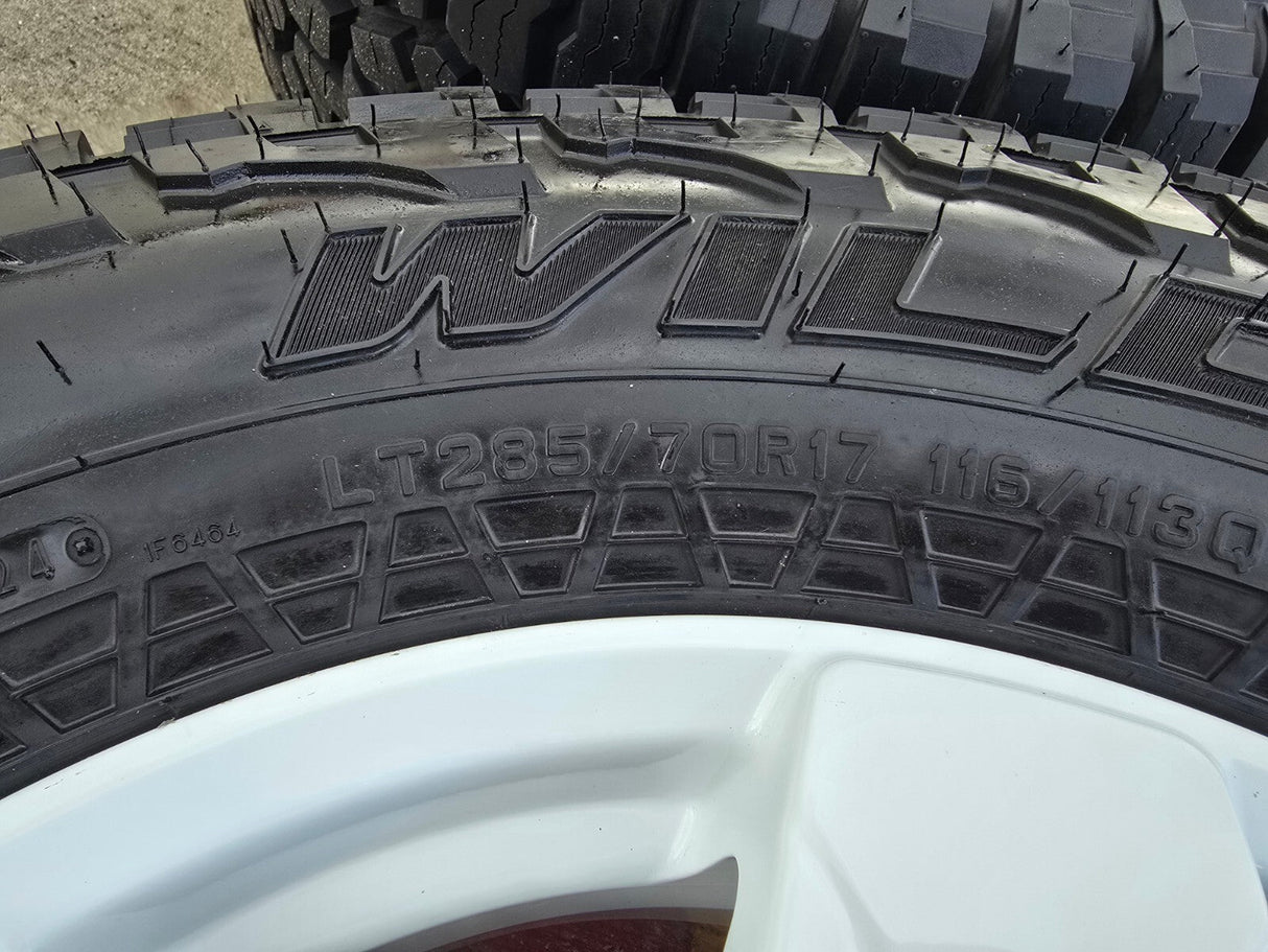 (5) 17" Ford Bronco wheels rims 95292 10383 SASQUATCH Ranger 2024 2025 2026 NEW Texas Truck Tire