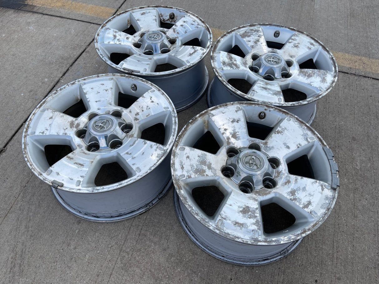 17" Toyota Tacoma 4Runner OEM wheels rims 69463 69429 Texas Truck Tire
