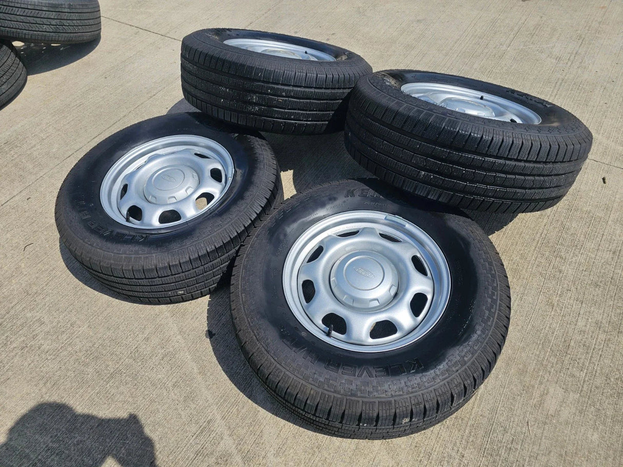 17" Ford F-150 OEM rims wheels 3857 tires steel 2020 2021 2022 2023 2024 2025 Texas Truck Tire