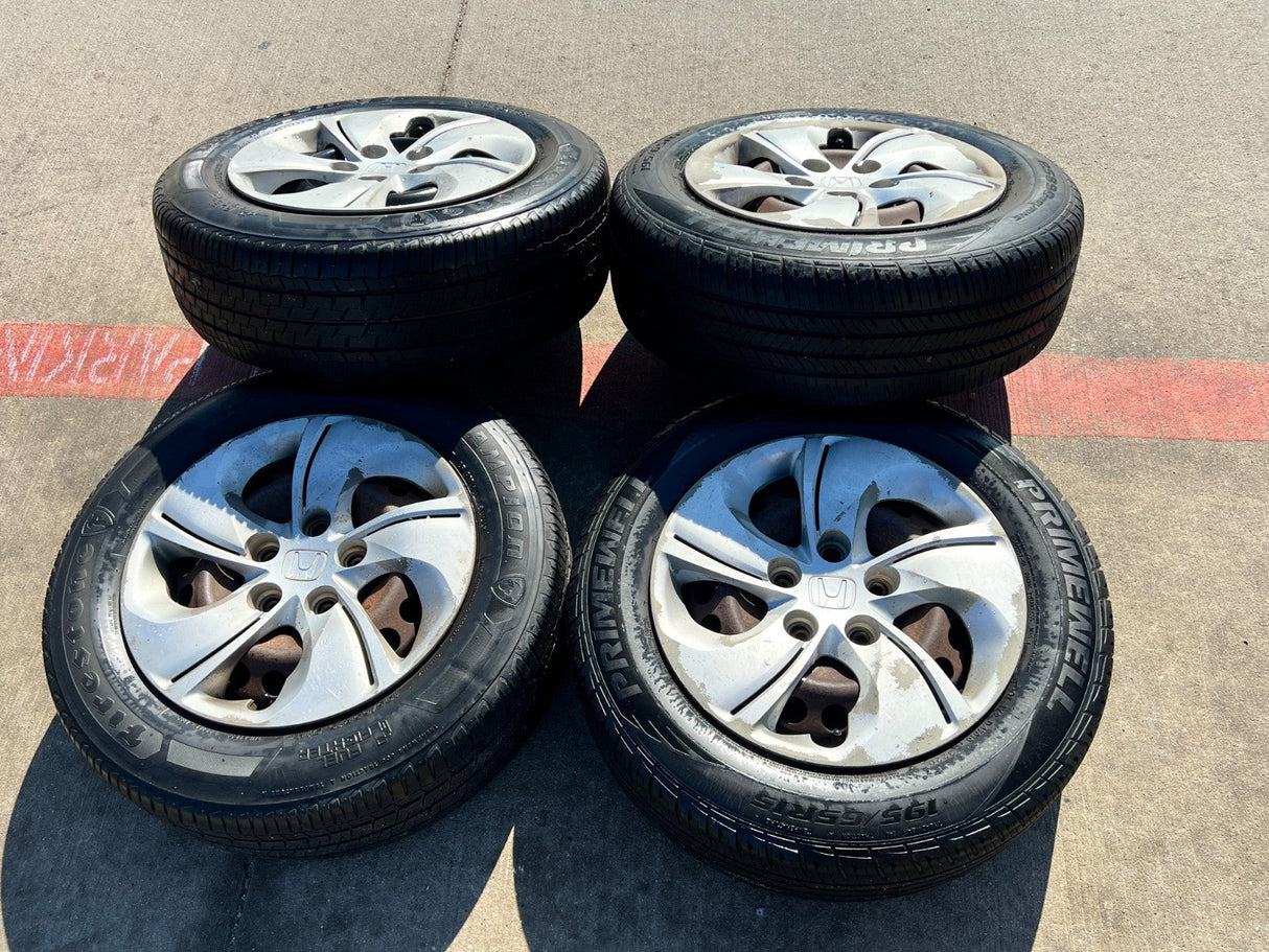 15" Honda Civic Accord OEM 64051 wheels rims tires Texas Truck Tire
