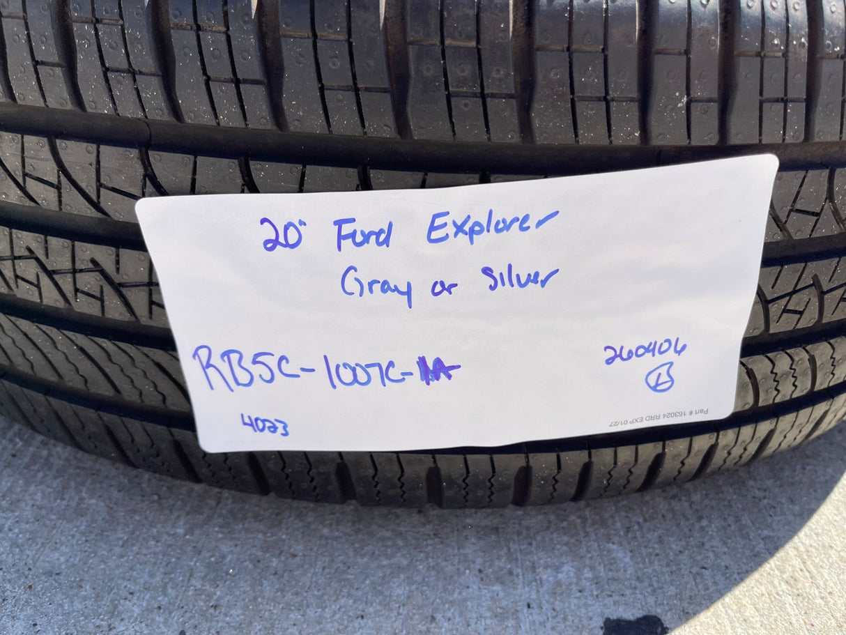 20" Ford Explorer Limited OEM rims wheels Lincoln Aviator tires PIRELLI NEW Texas Truck Tire