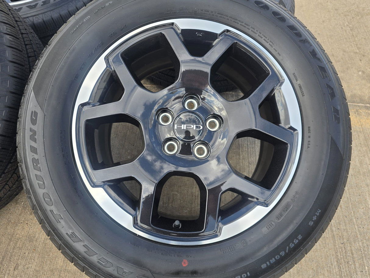 18" Honda Ridgeline Pilot HPD OEM wheels rims 18089 60313 MDX 2024 2025 2026 NEW Texas Truck Tire