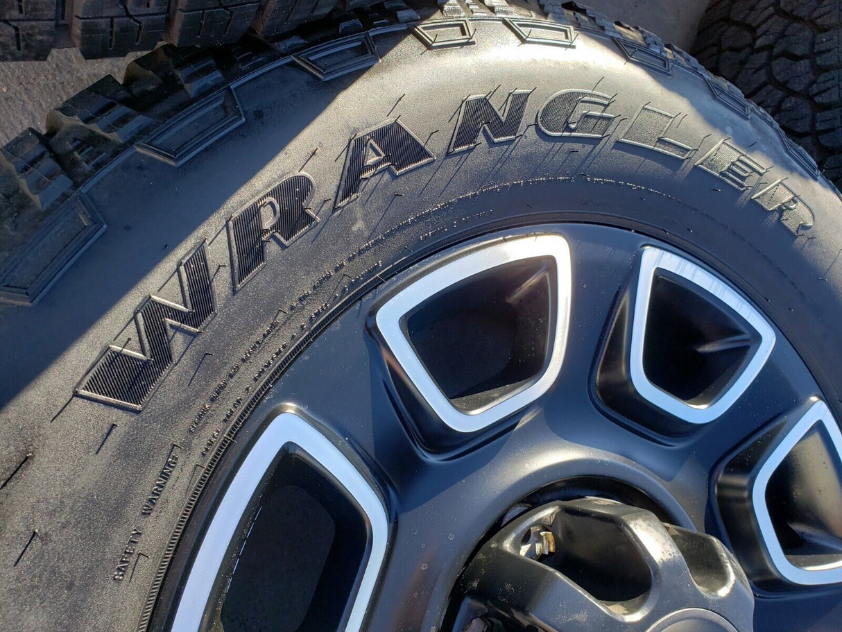 20" Ford F-250 F-350 OEM Lariat Platinum wheels rims 10486 A/T tires NEW Texas Truck Tire