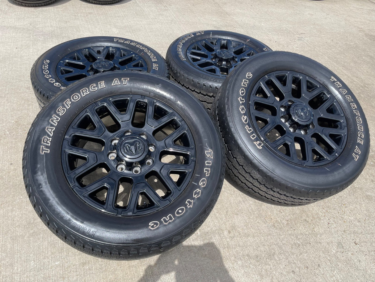 20" Dodge Ram 2500 3500 LARAMIE OEM 51649 wheels rims 2025 2026 Texas Truck Tire