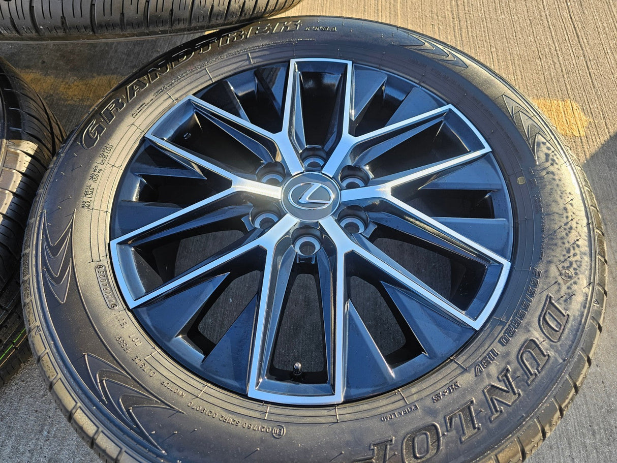 20" Lexus GX550 OEM wheels rims Toyota Land Cruiser Tundra 10545 LX600 NEW 2026 Texas Truck Tire