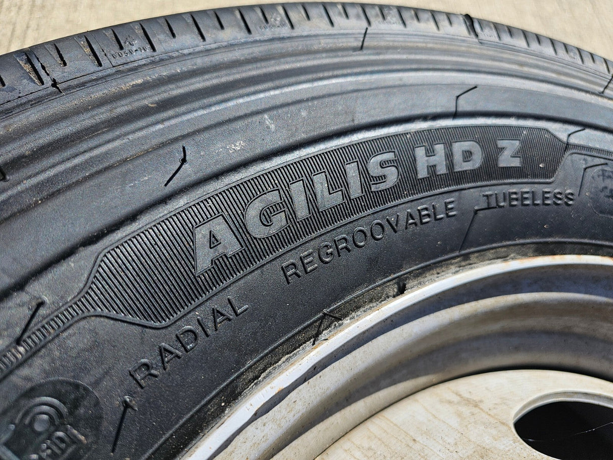 19.5" Ford F-450 F-550 Dually rim RAM 4500 OEM 10x225 spare MICHELIN NEW Texas Truck Tire