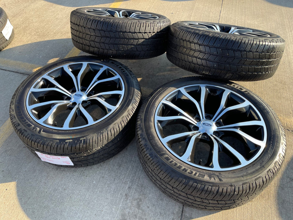 22" Ford F-150 LIMITED OEM replica rims wheels 10145 Expedition MICHELIN Texas Truck Tire