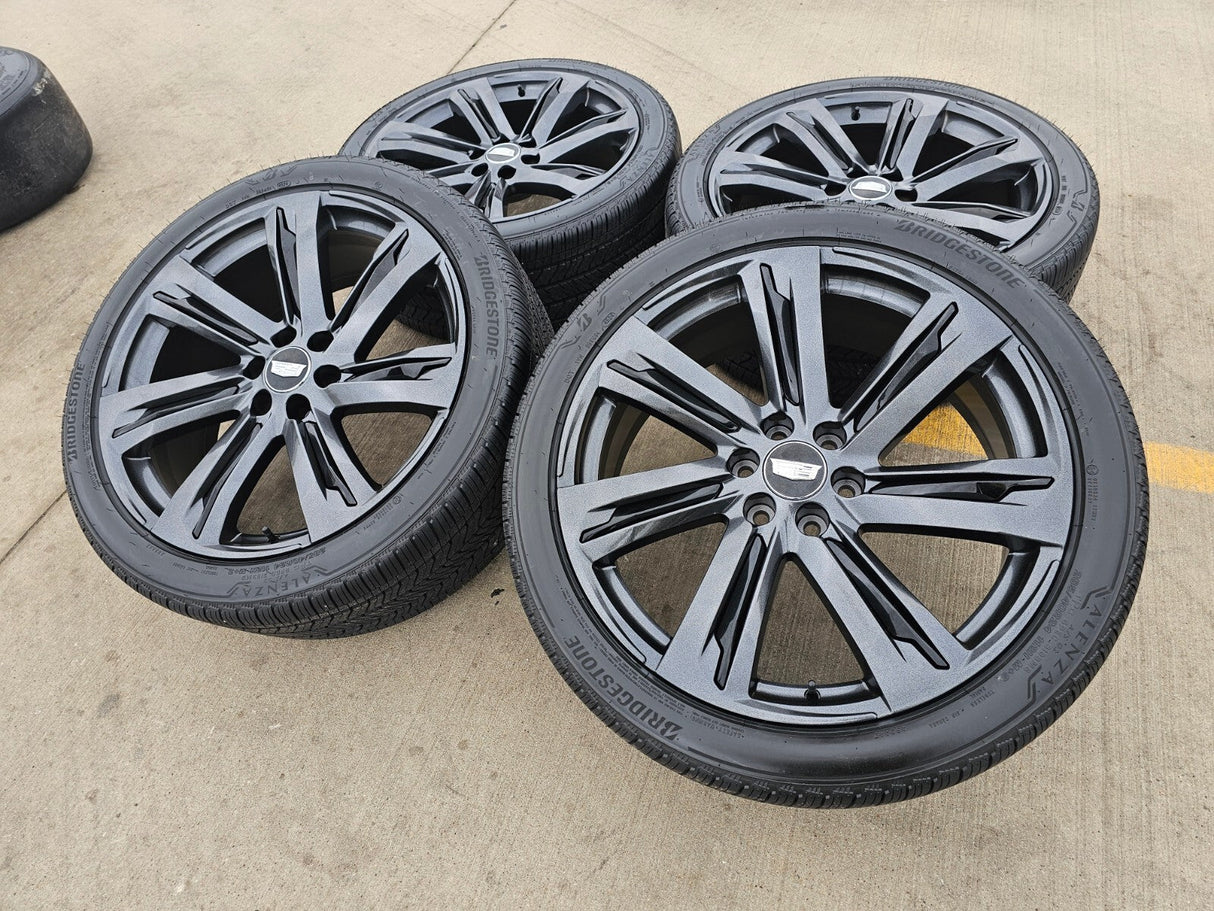24" Cadillac Escalade V OEM wheels rims tires 2022 2023 2024 2025 2026 NEW Texas Truck Tire