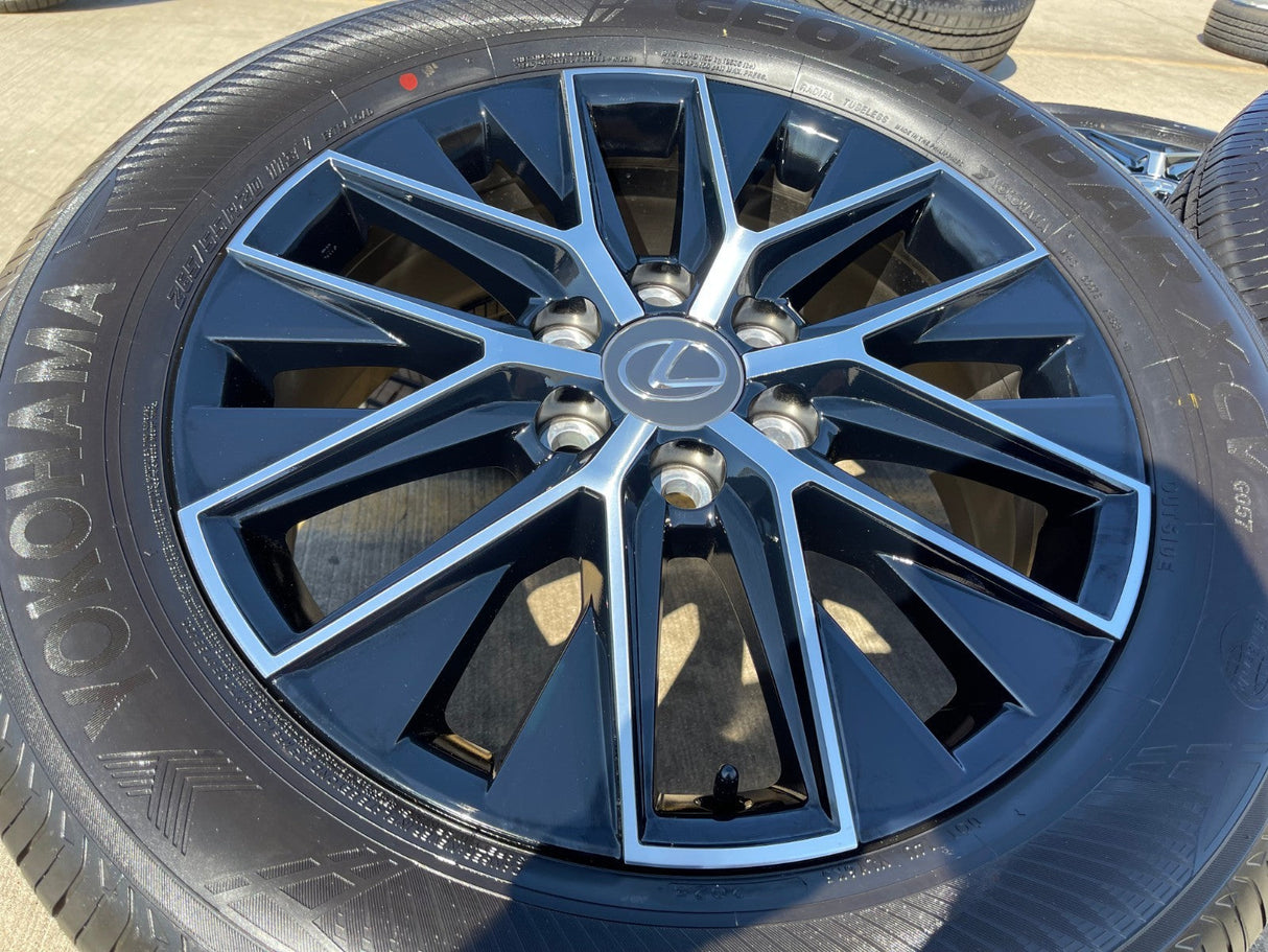 20" Toyota Land Cruiser Tundra OEM wheels rims 10545 Lexus GX550 LX600 2025 NEW Texas Truck Tire