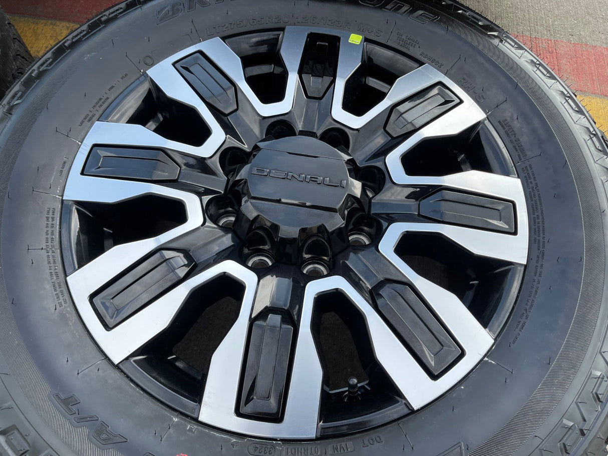 20" GMC Sierra DENALI ULTIMATE 2500 3500 OEM 5958 14138 wheels rims BRIDGESTONE Texas Truck Tire