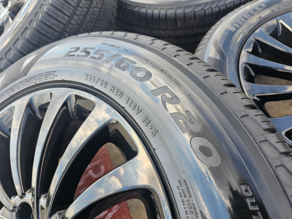 20" Lincoln Aviator Black Label OEM rims wheels 10189 Explorer 2024 2025 NEW Texas Truck Tire