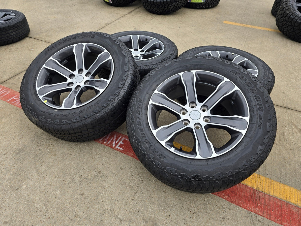 20" Jeep Grand Wagoneer OEM wheels rims 95262 9278 Ram 1500 DISCOUNTED Texas Truck Tire