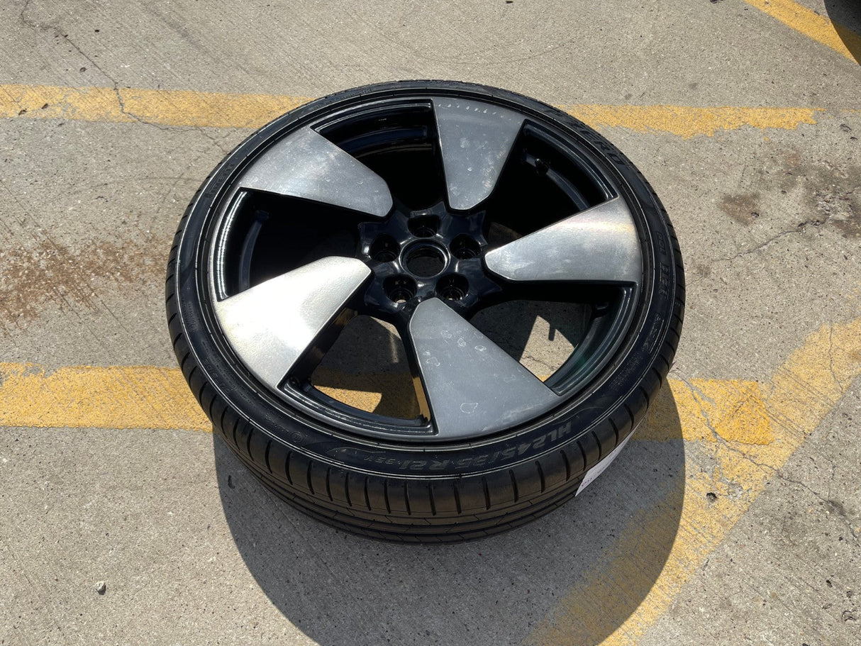 21" Lucid Air OEM Grand Touring wheel rim 5x120 spare 2023 2024 2025 spare FRONT Texas Truck Tire