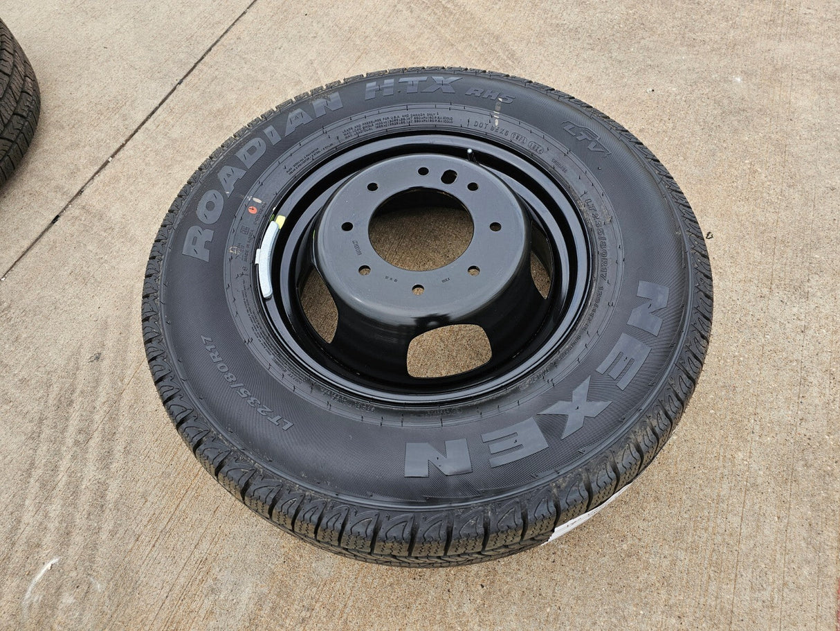 17" Dodge Ram 3500 Dually 8x200 wheel rim 2703 2704 OEM 2023 2024 2025 2026 NEW Texas Truck Tire