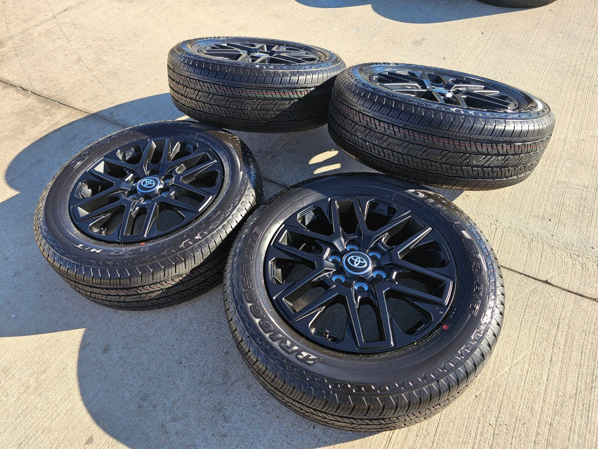 20" Toyota Tundra TRD OEM wheels rims TSS 75276 95295 Sequoia 2024 2025 2026 NEW Texas Truck Tire