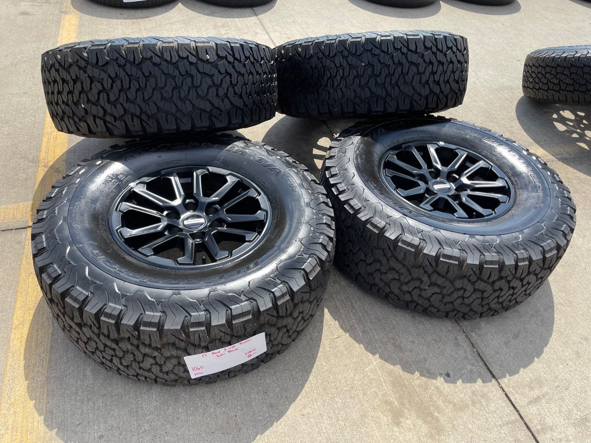 17" Ford F-150 Raptor OEM 10611 rims wheels Bronco 2024 2025 2026 NEW BFG Texas Truck Tire