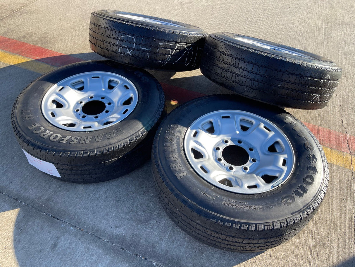 17" Nissan NV1500 NV2500 NV3500 OEM 62575 wheels rims tires FIRESTONE Texas Truck Tire
