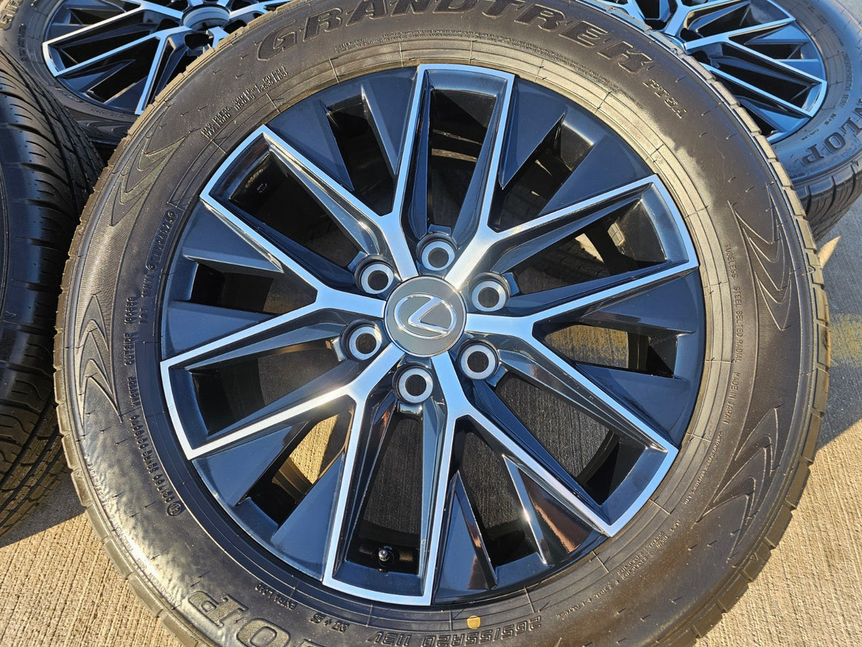 20" Lexus GX550 OEM wheels rims Toyota Land Cruiser Tundra 10545 LX600 NEW 2026 Texas Truck Tire