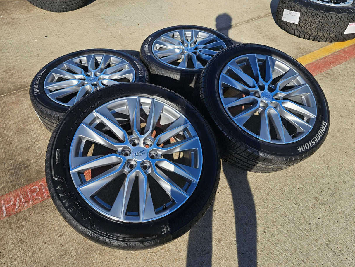 21" Cadillac XT6 XT5 SRX OEM 4851 wheels rims 2023 2024 2025 2026 BRIDGESTONE Texas Truck Tire