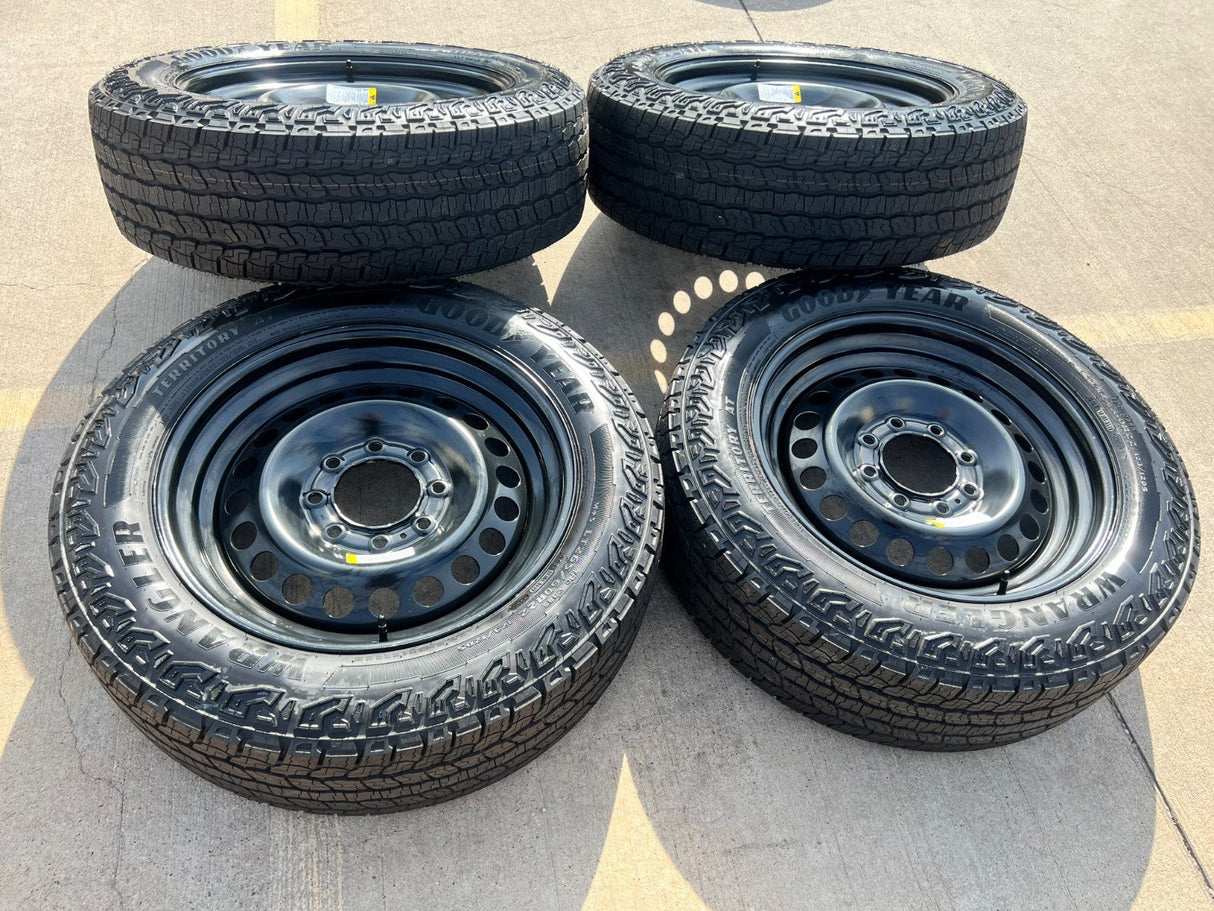 22" Chevy Silverado GMC Sierra 2500 OEM Transport wheels rims 2024 2025 2026 NEW Texas Truck Tire