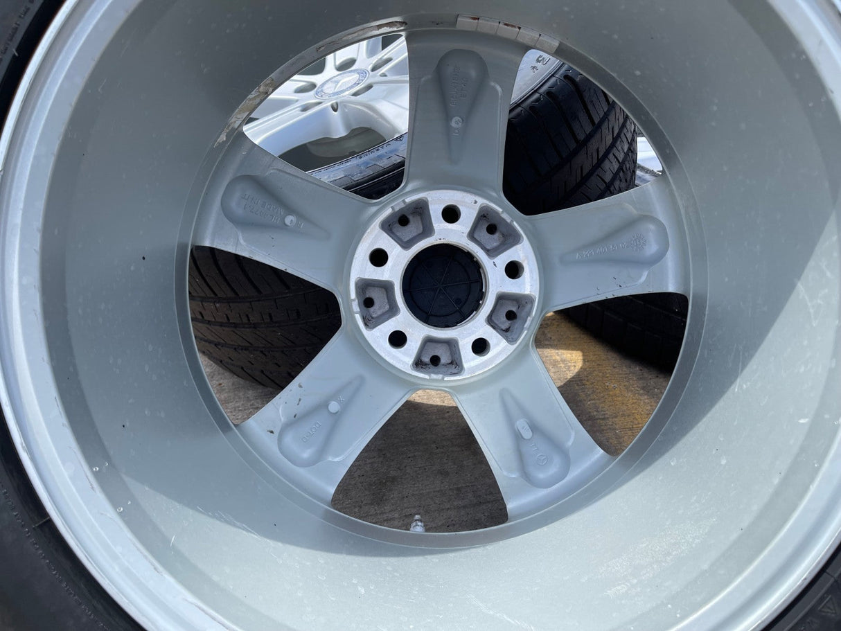 18" Mercedes OEM 85121 wheels rims tires S C E CLASS Texas Truck Tire