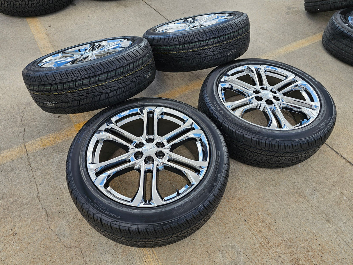 22" Buick Enclave OEM 94061 wheels rims Blazer Acadia Traverse XT6 2025 2026 NEW Texas Truck Tire