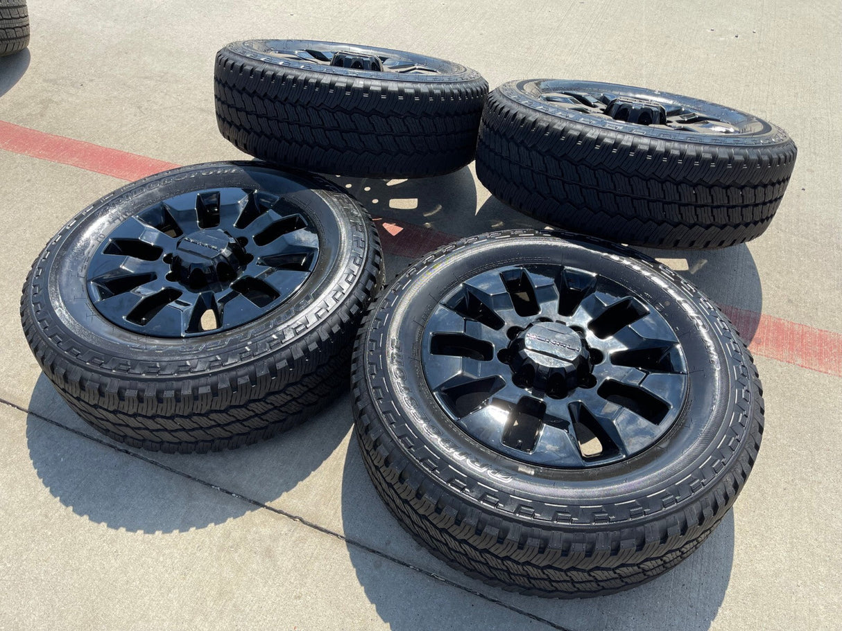 20" GMC Sierra DENALI Chevy Silverado 2500 3500 OEM 5960 5947 wheels rims NEW Texas Truck Tire
