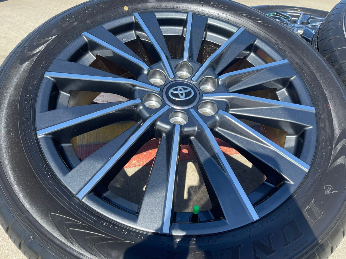 22" Toyota Tundra Sequoia OEM wheels rims 78519 Land Cruiser GX550 2025 2026 NEW Texas Truck Tire