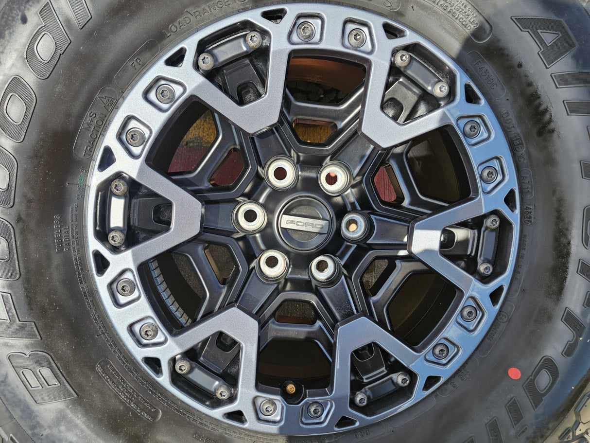17" Ford F-150 Raptor R OEM BEADLOCK rims wheels 2025 2026 2027 BFG NEW Texas Truck Tire