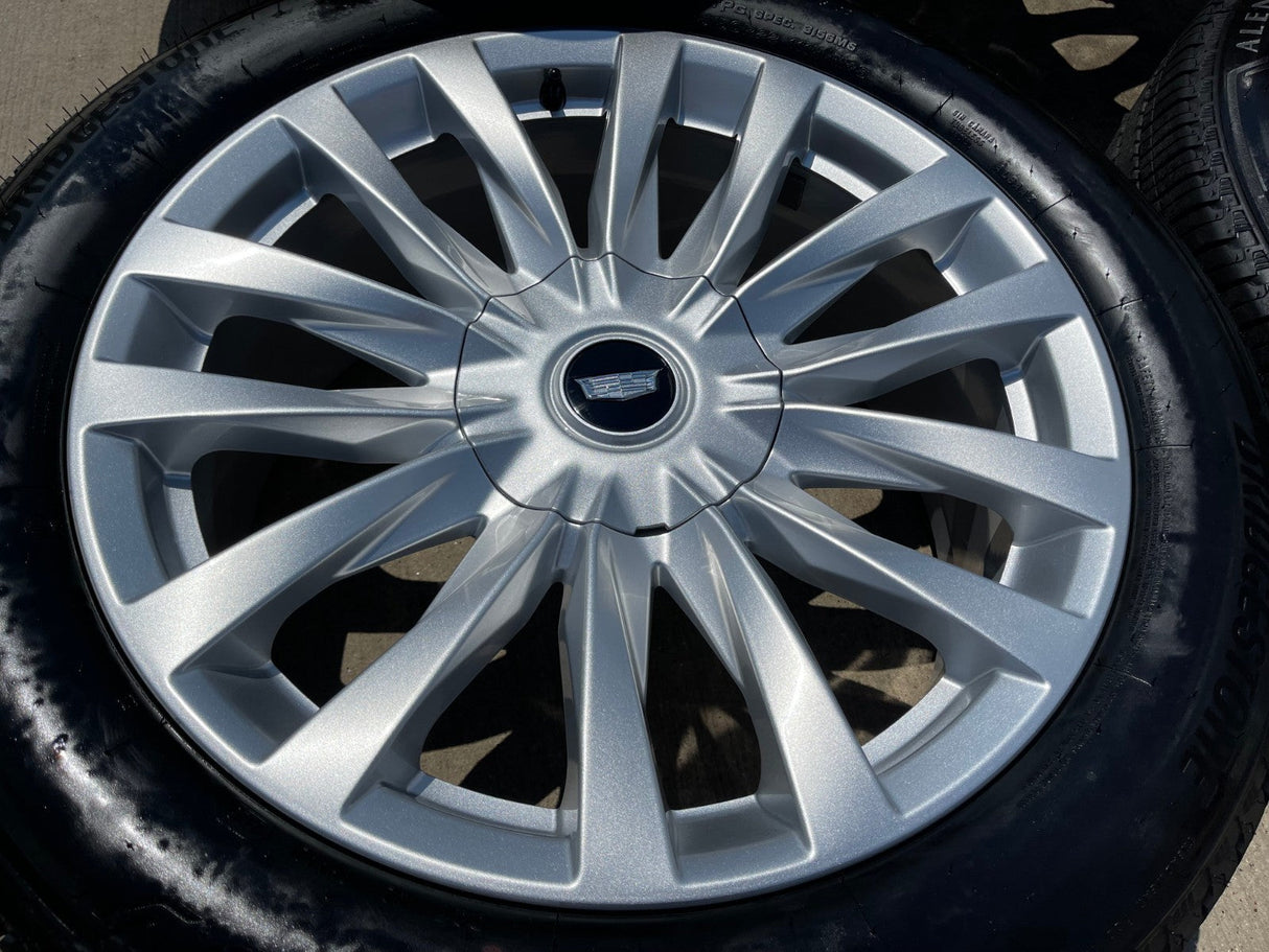 22" Cadillac Escalade Platinum OEM wheels rims 95026 tires 2025 2026 NEW Texas Truck Tire